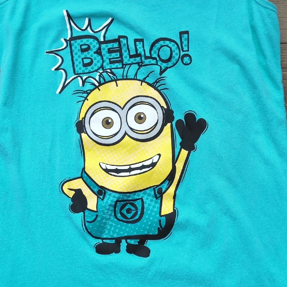 Despicable Me‎ Minion Graphic Long Tank, Nightgown or Swim Coverup - Women's XL